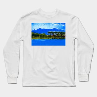 Palms and Mountains Long Sleeve T-Shirt